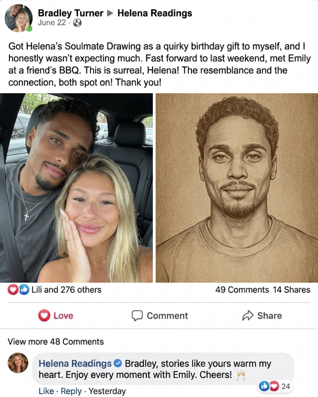 Soulmate portrait example 1